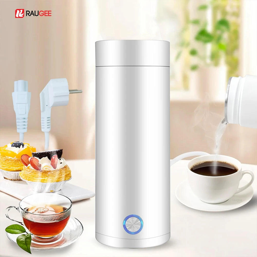 BrewMini™ Portable Travel Electric Kettle — 304 Stainless Steel Fast Boil
