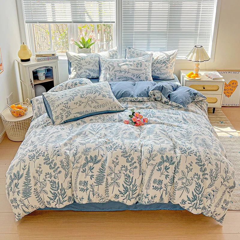 Floral Printed Bedding Set