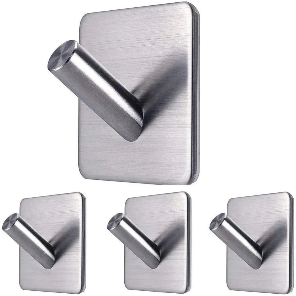 Heavy-Duty Adhesive Towel Hooks