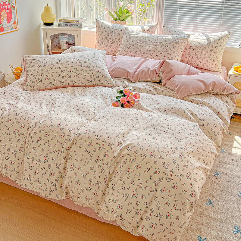 Floral Printed Bedding Set