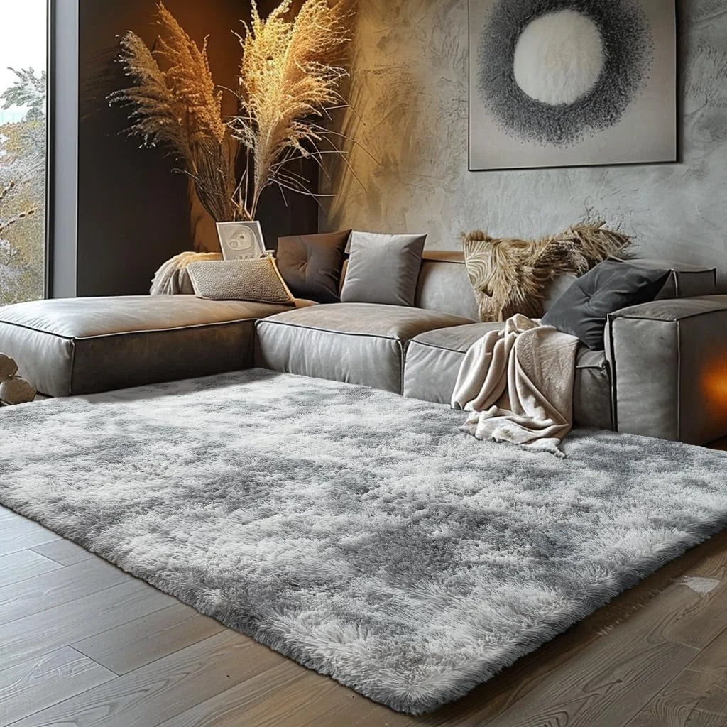 Kavynzo Ultra Soft Puffy Rug For Bedroom Living Room Nursery Carpet