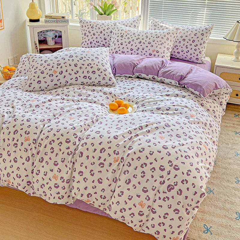 Floral Printed Bedding Set
