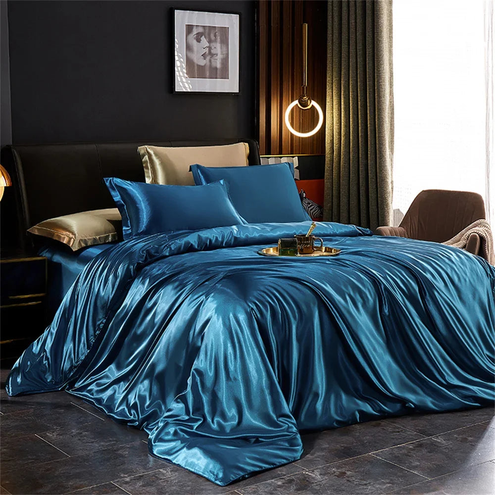 Silk Satin Bedding Set