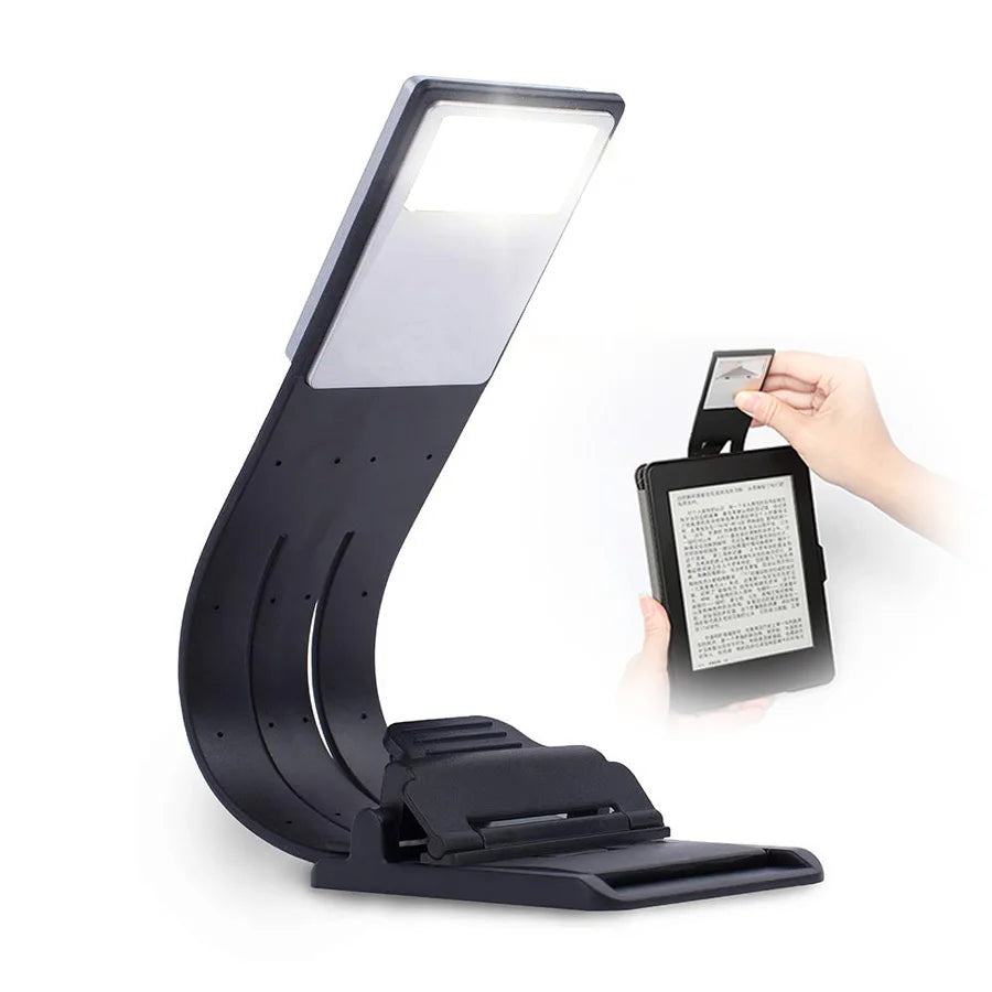 NightRead™ Amber Clip-On Book Light — Blue Light Free, USB-C Rechargeable, Sleep-Safe