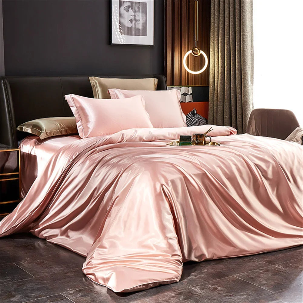 Silk Satin Bedding Set