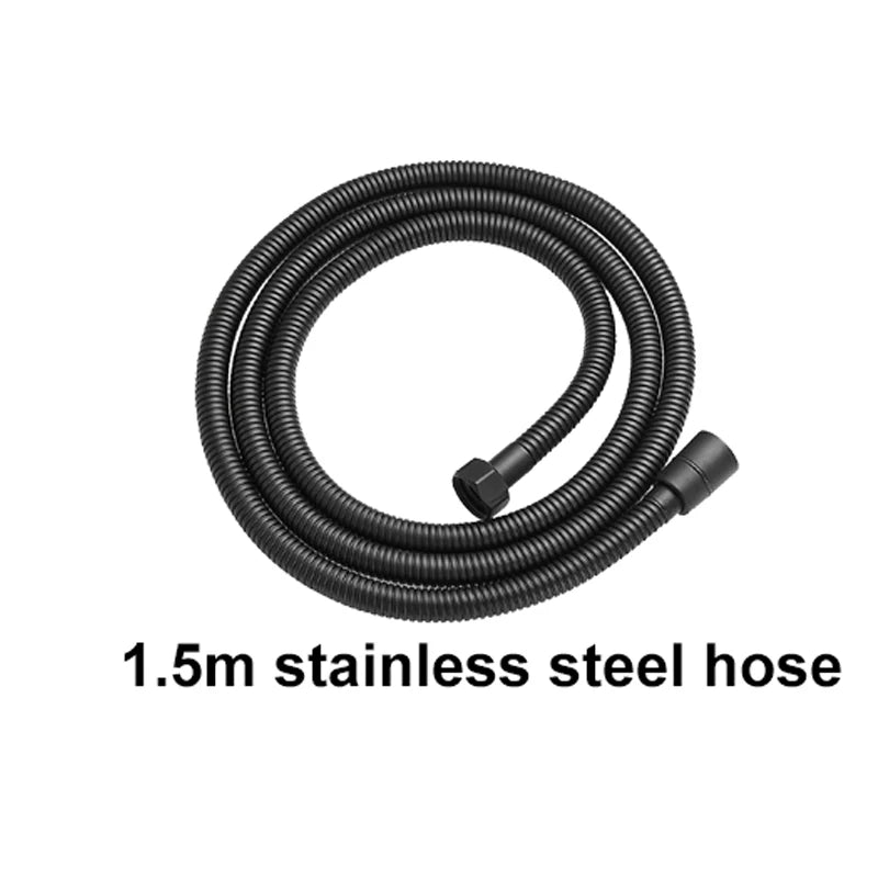 RainFlow™ 12cm Rainfall Shower Head — 8-Mode High-Pressure with Filter