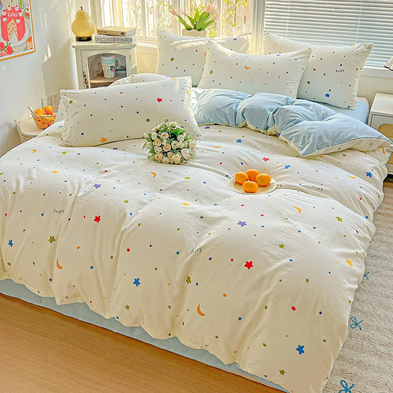 Floral Printed Bedding Set