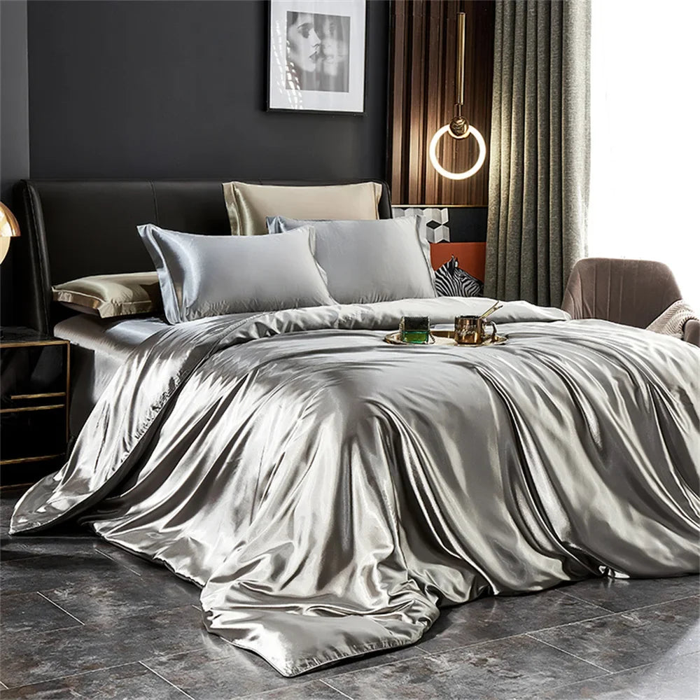 Silk Satin Bedding Set