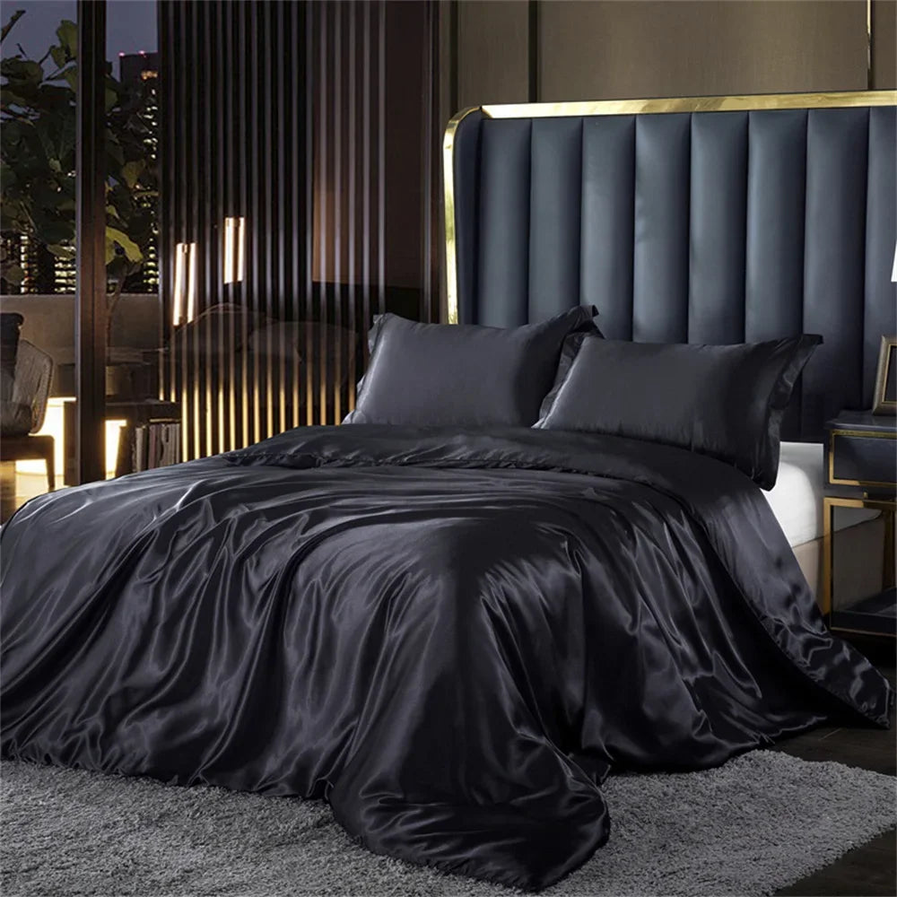 Silk Satin Bedding Set