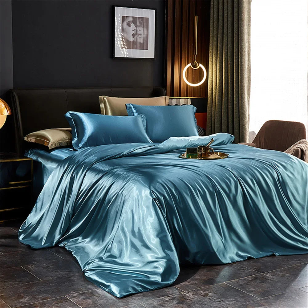 Silk Satin Bedding Set