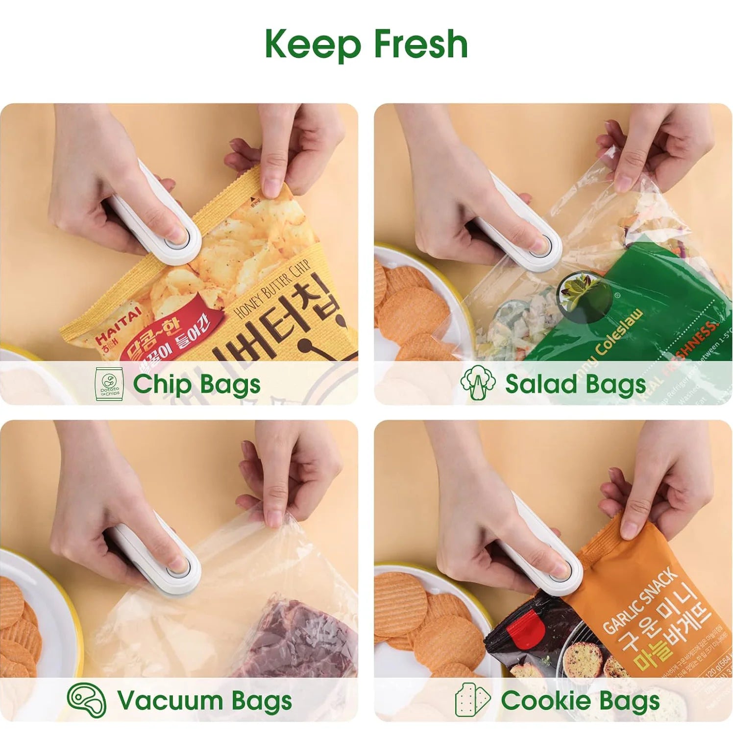 Portable Mini Heat Bag Sealer