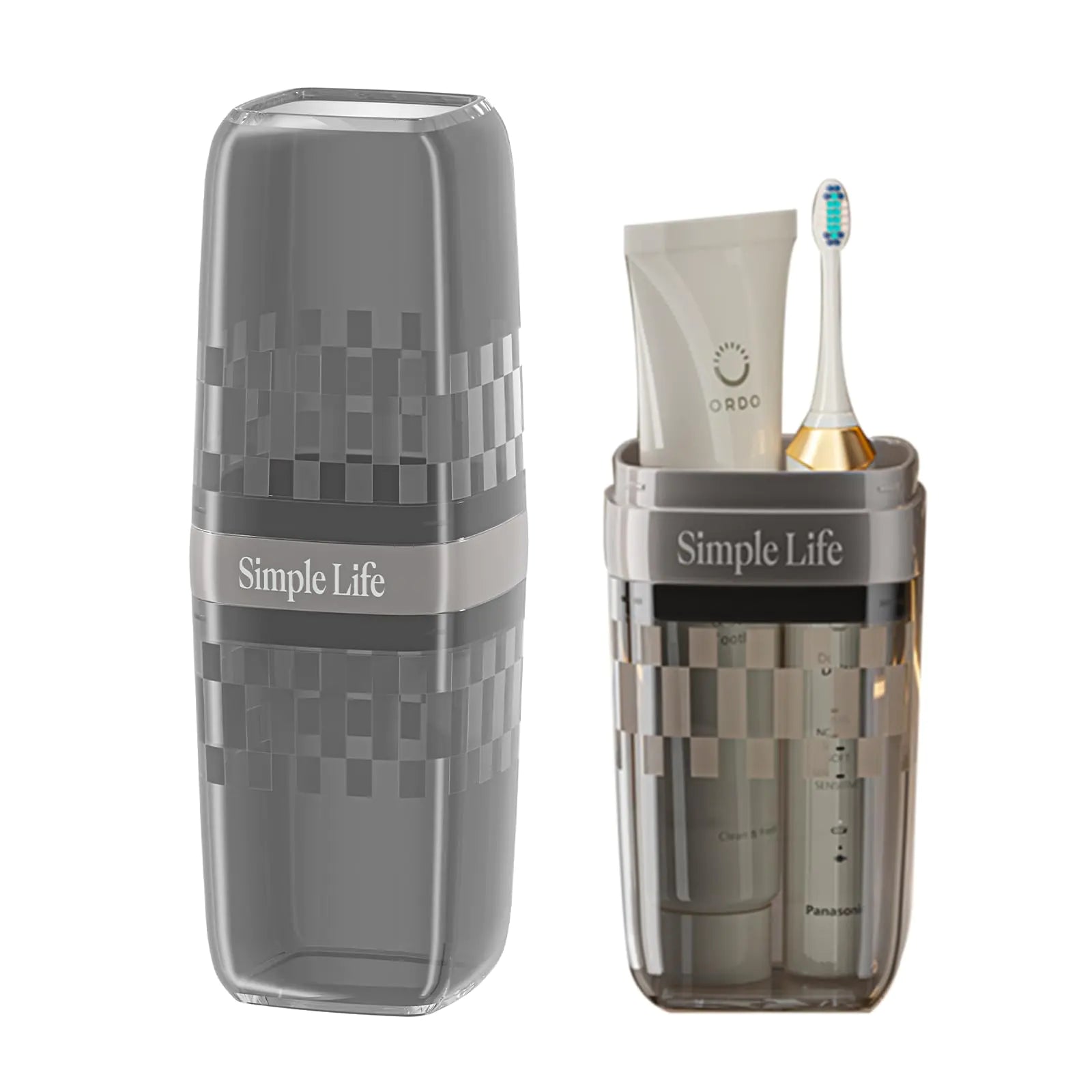 Travel Toothbrush Cup & Holder