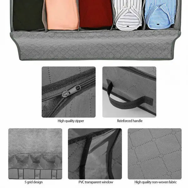 Foldable Under Bed Storage Bag