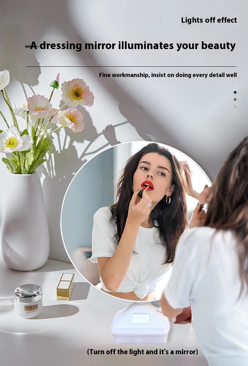 LumiFrame™ Magic Mirror LED Light Painting — Ambient Glow Bedroom Decor
