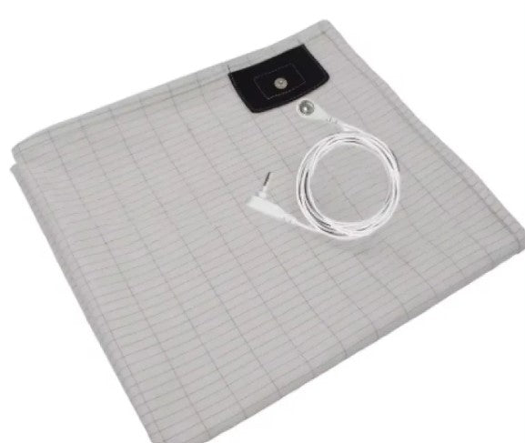 Grounding Bed Sheet — Silver Fiber, Antibacterial & Anti-Static
