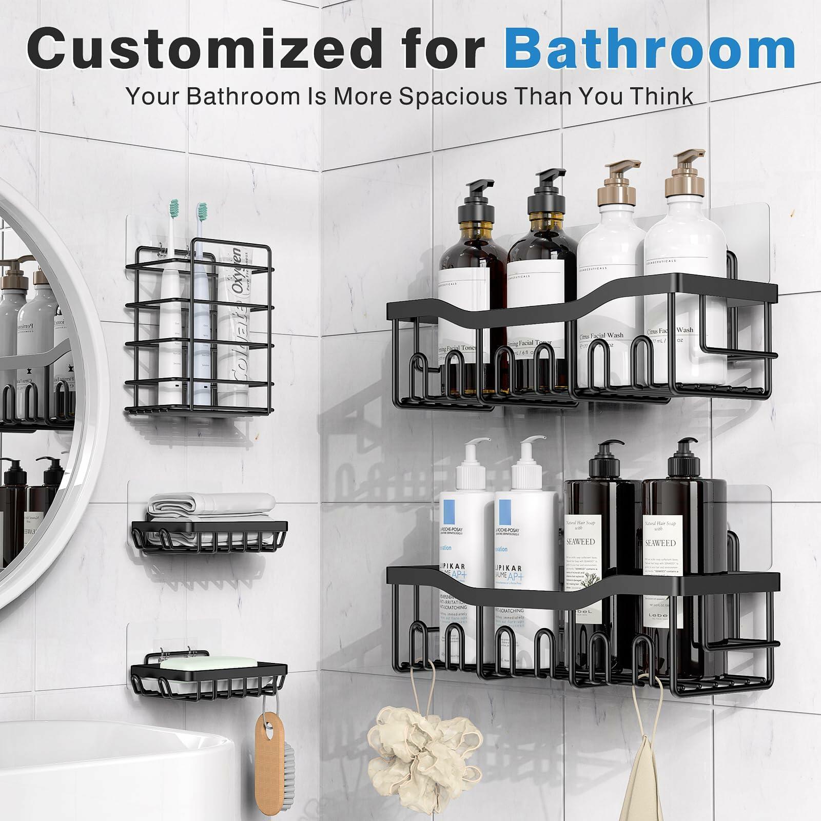 Adhesive Shower Caddy Organizer